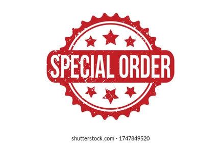! Special order for zane