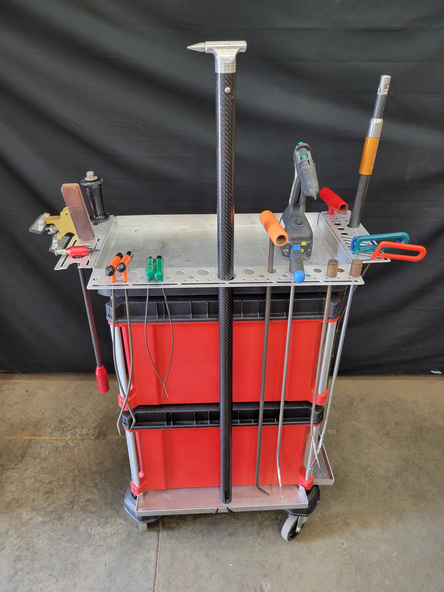 Milwaukee Packout PDR Rear Tool Tray - Layout #1